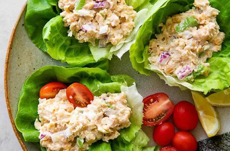 Resep Salad Tuna Laut Protein High Protein ini benar-benar vegan