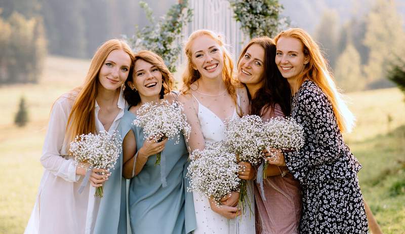 22 Flowy, Light и Abstool Congroused Wedding Broy Ryshes, идеални за летни церемонии