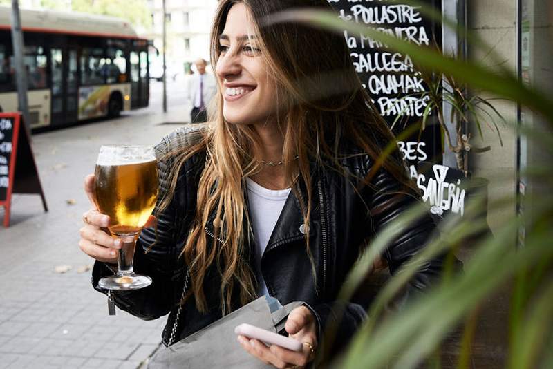 Lo siento, pero cerveza antes del vino, siempre bien es una mentira